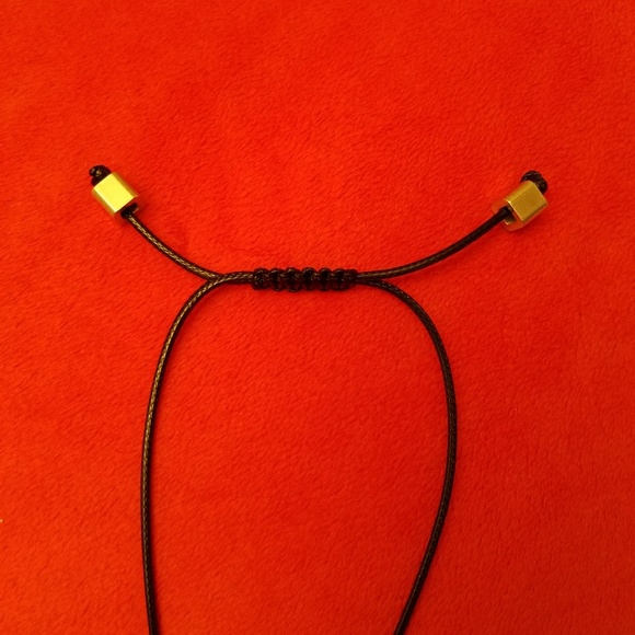 xSOLD OUTx•Silvertone ✈ statement necklace•blk. cord•NWT • - Picture 7 of 15